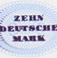 Detail 10 D-Mark Note